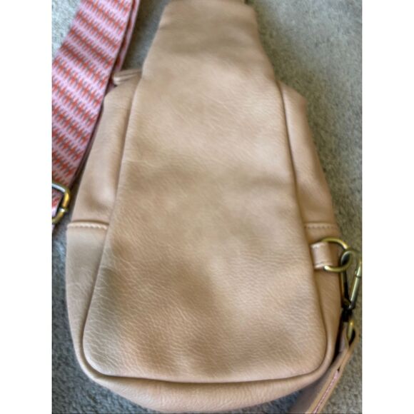 NWOT Anthropologie liberty crossbody sling bag in rose, $85 - Picture 6 of 8
